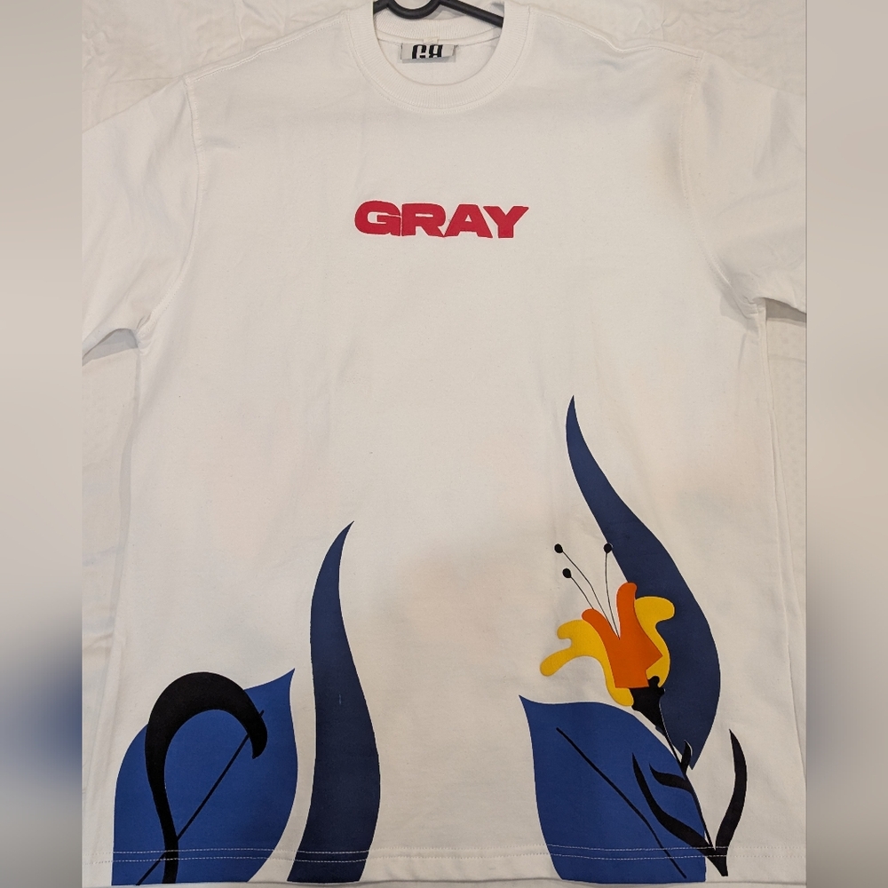 Brand New White Graphic T-Shirt